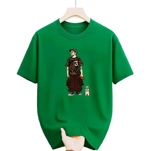 Makuta Cartoon Drop Shoulder