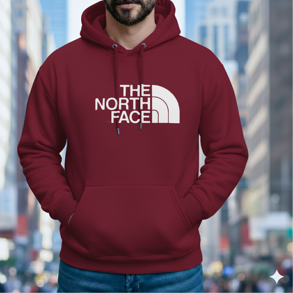 Classic Hoodie - North Face Marron