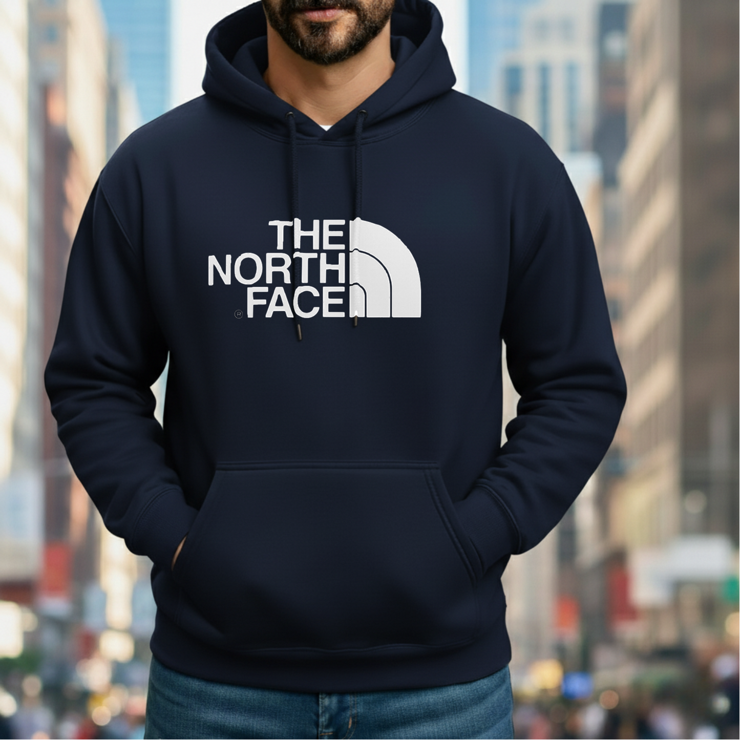 Classic Hoodie - North Face Navy