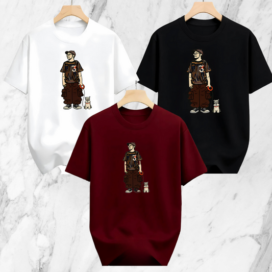 Drop Shoulder 3 Combo - Makuta Black, Makuta White, Makuta Marron