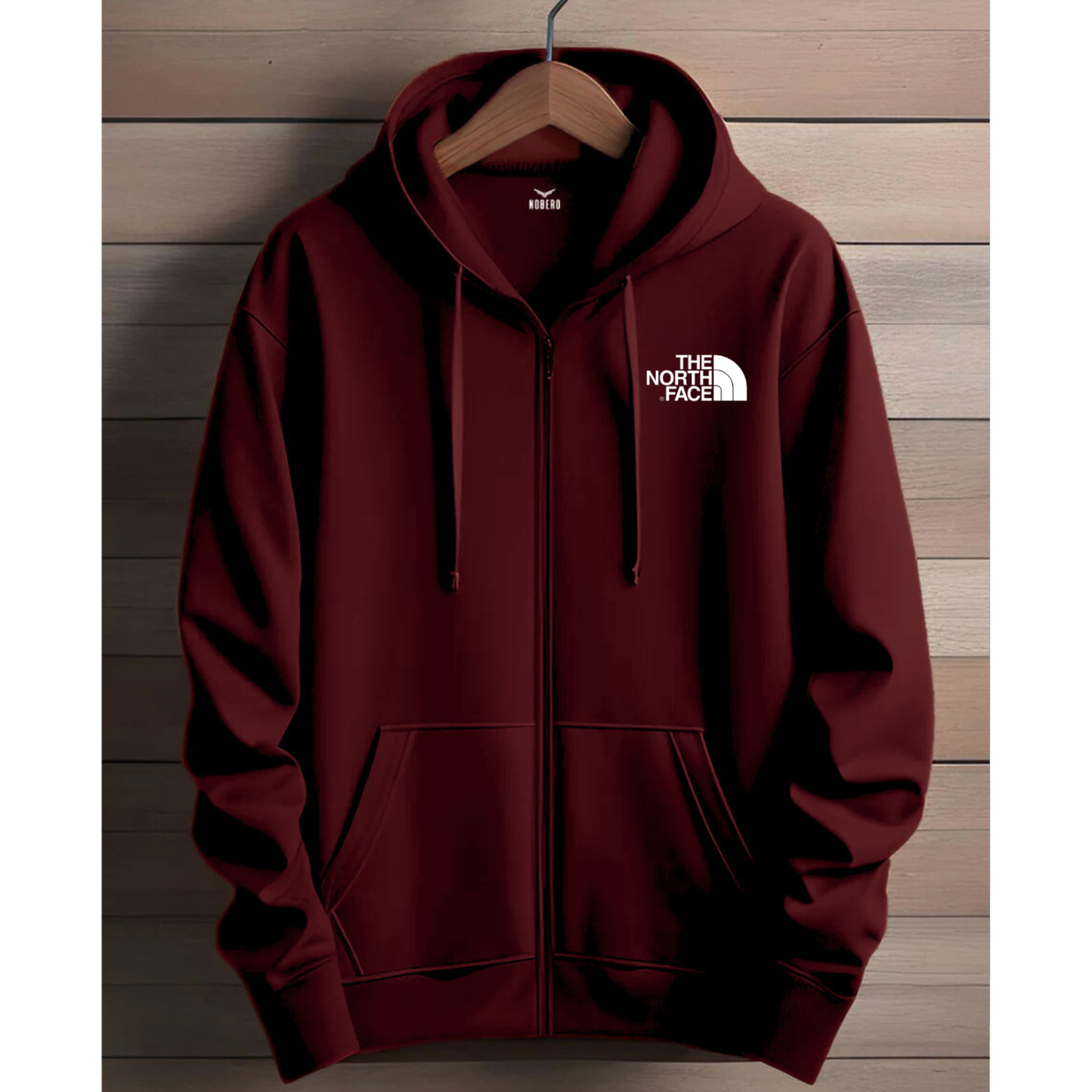 Zipper Hoodie - Deep Marron North Face