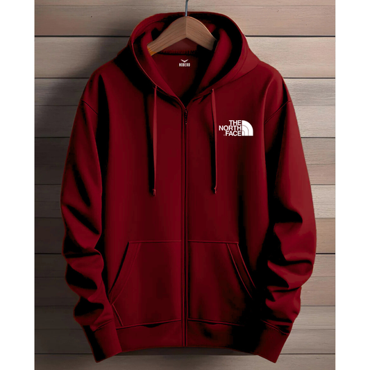 Zipper Hoodie - Marron North Face