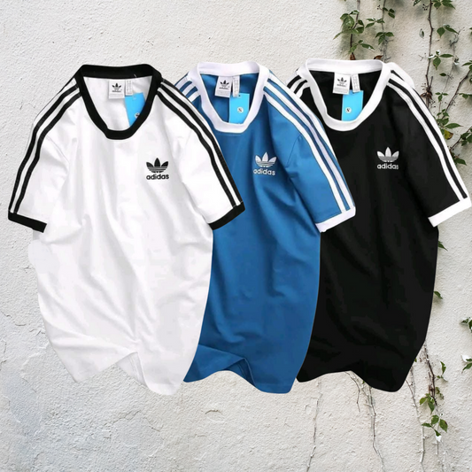 Adidas Sports Combo - White + Blue + Black
