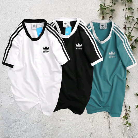 Adidas Sports Combo - White + Black + Green