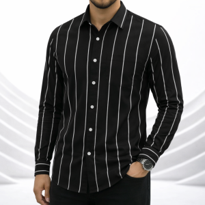 Mens full sleeve Strip shirt