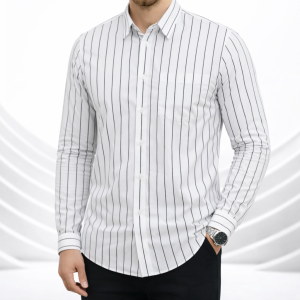 Mens full sleeve Strip shirt