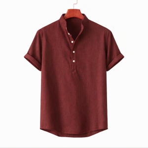Premium Cotton Henley