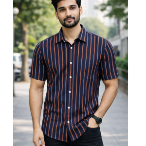 Premium Cotton Henley katua shirt